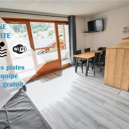 L'Enchalpe, Grand Et Lumineux Studio Avec Coin Montagne 5 Personnes, 60M Des Pistes, Piscine Couverte, Wifi, Grand Balcon Expo Est, Draps Non Compris Saint-Jean-dʼAulps 외부 사진