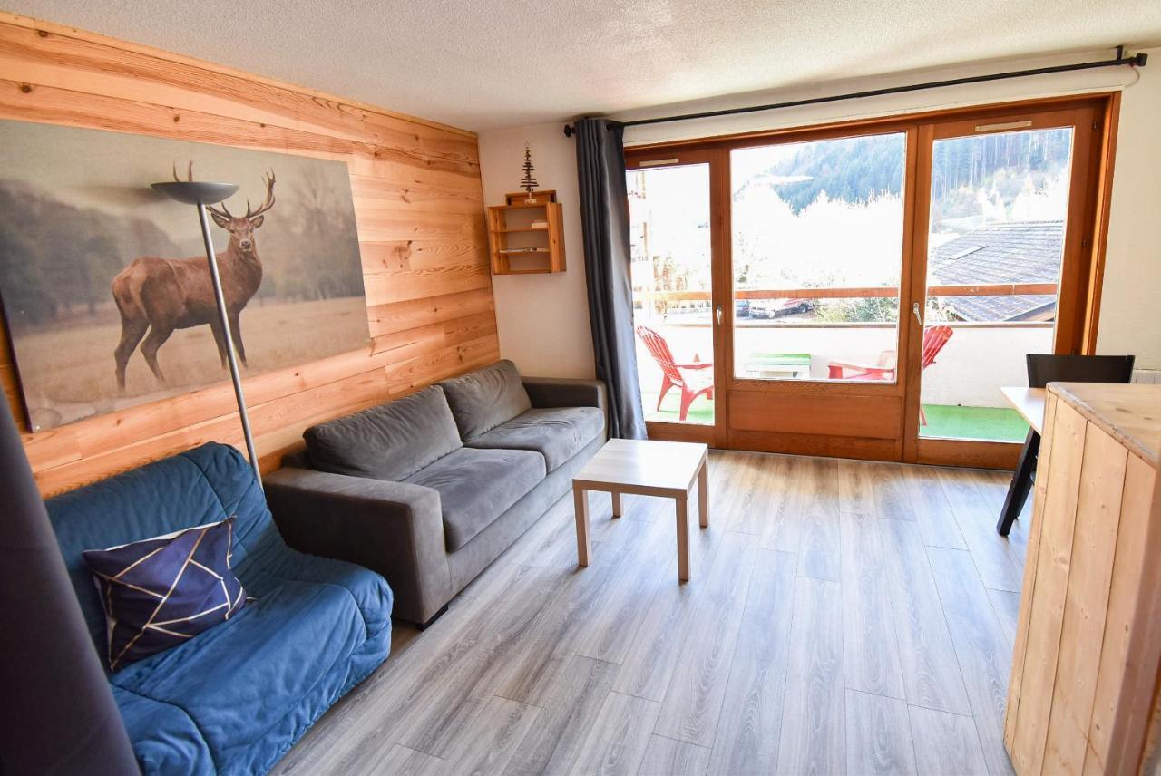 L'Enchalpe, Grand Et Lumineux Studio Avec Coin Montagne 5 Personnes, 60M Des Pistes, Piscine Couverte, Wifi, Grand Balcon Expo Est, Draps Non Compris Saint-Jean-dʼAulps 외부 사진